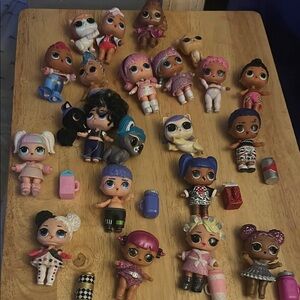 L.O.L. Surprise! Assorted Dolls — Pink, Purple, Blue, Gold Accents